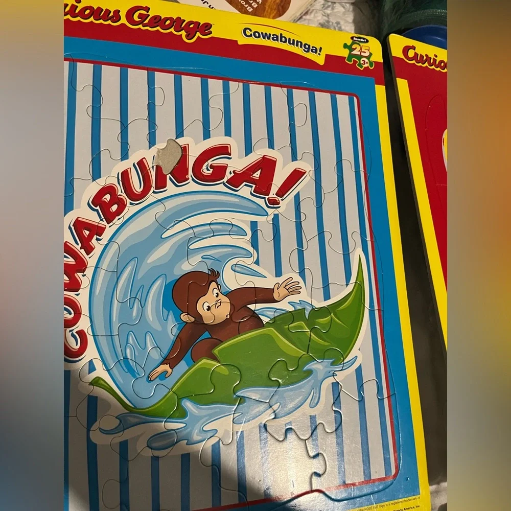 Curious George Puzzle Set - Picture 2 of 4